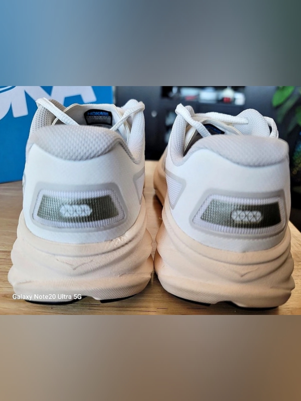 HOKA Clifton 9 Athletic Shoes White US 5.5 - Picture 5 of 10